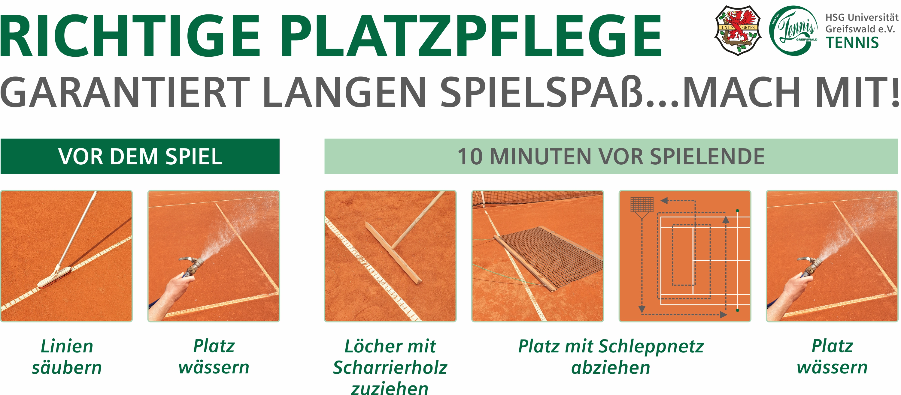 Platzpflege (Freiluft) HSG Universität Greifswald e.V.